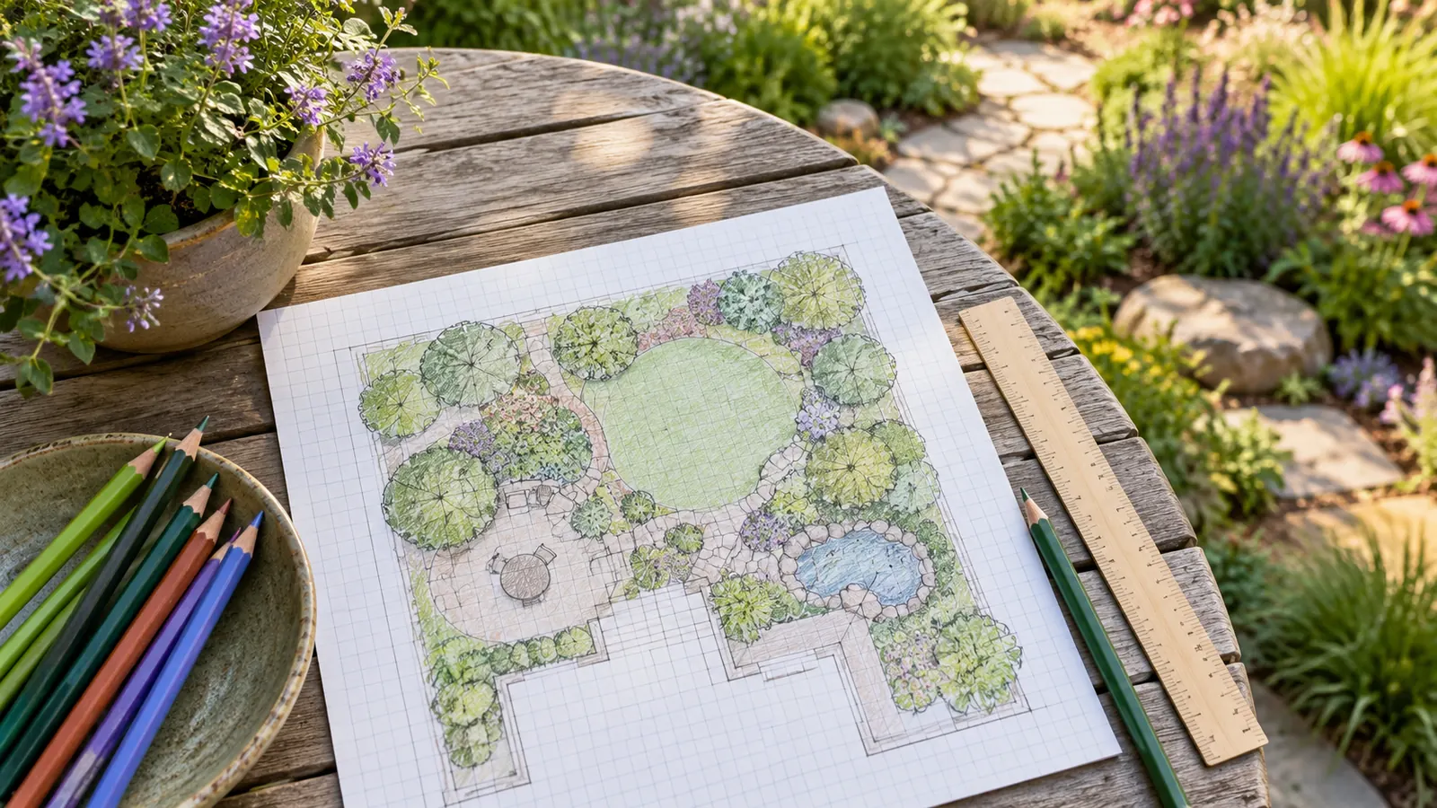 How to Draw a Landscape Plan for Your Yard, Step by Step